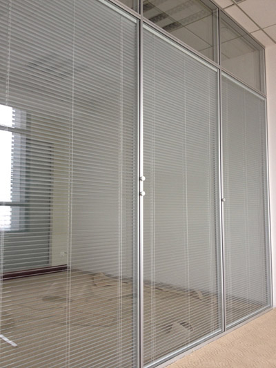 雙層玻璃夾百葉隔斷系列
