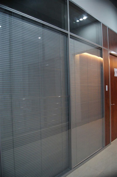 雙層玻璃夾百葉隔斷系列