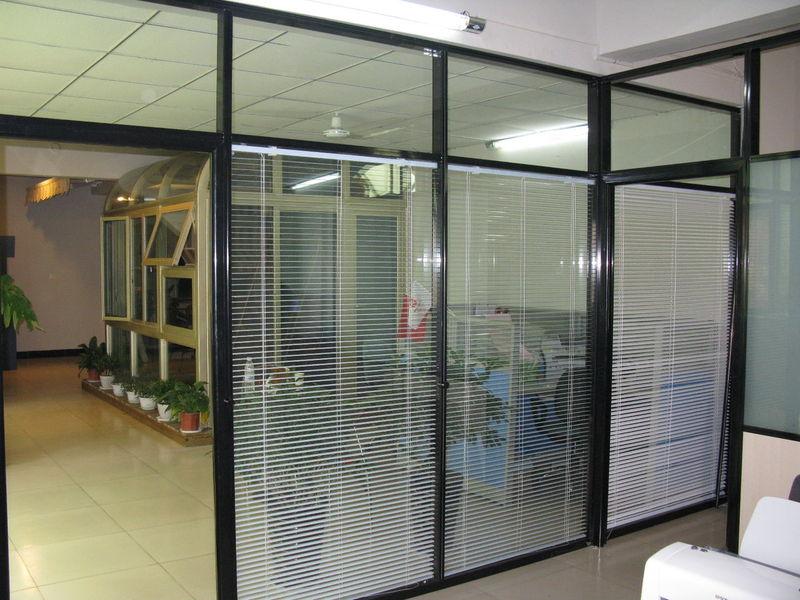 雙層玻璃夾百葉隔斷系列